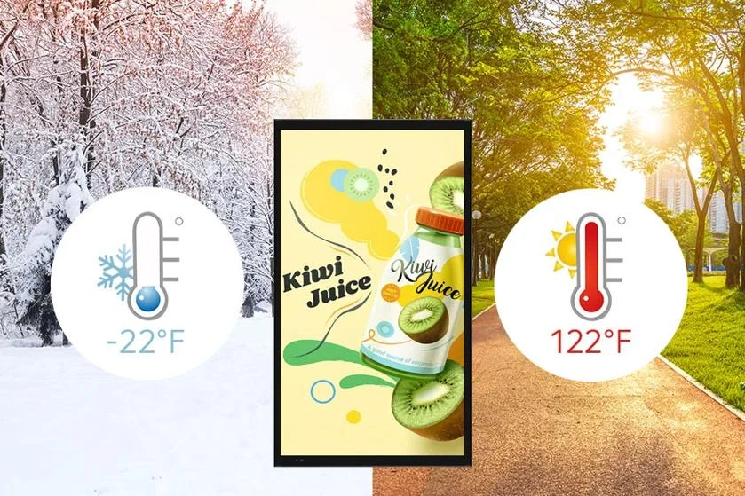 Wide operating temperature range