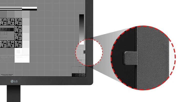 Internal front calibration sensor