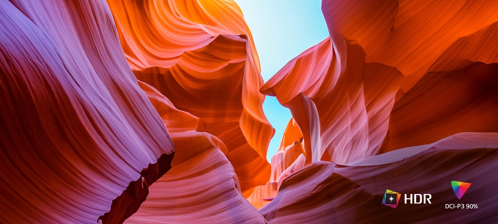 HDR10 with DCI-P3 90%