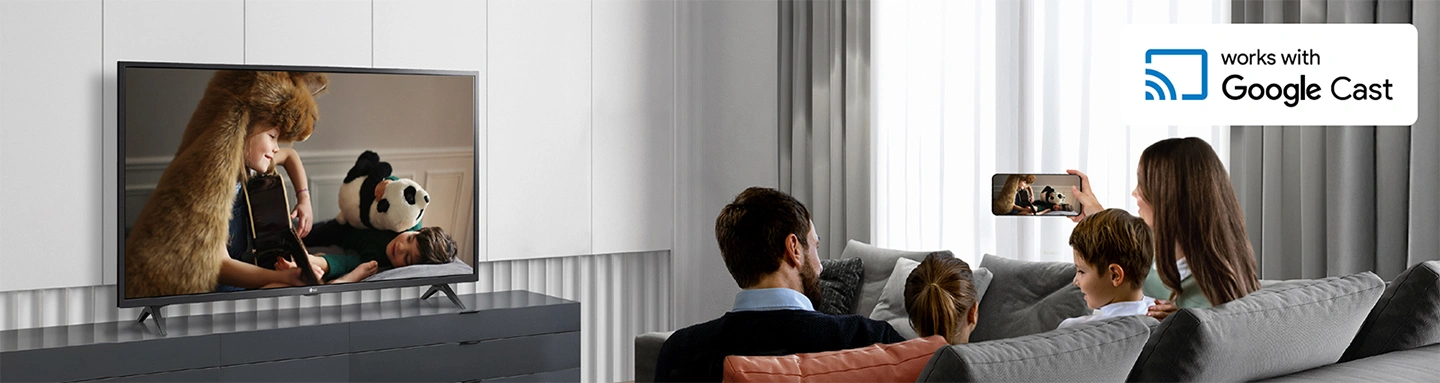 LG Hotel TV works with Google Cast