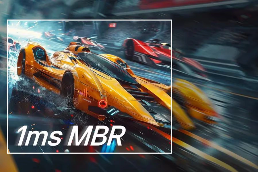 1ms Motion Blur Reduction