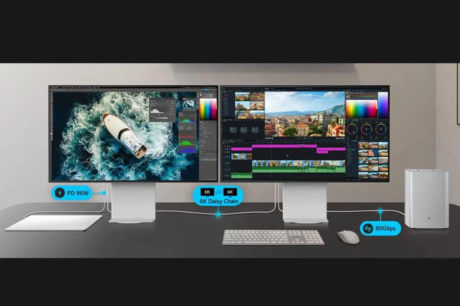 Next-gen compatibility, powered by Thunderbolt™ 5