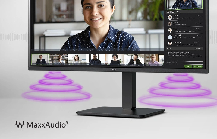 Built-in speakers with MaxxAudio®