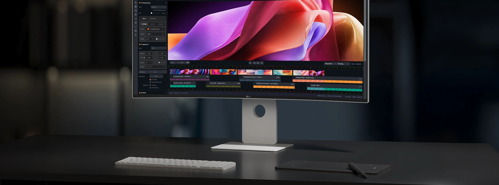 LG UltraFine 40-inch 5K2K display