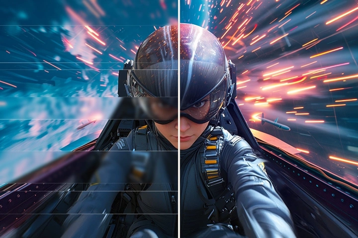 Speedy screen, smooth gameplay