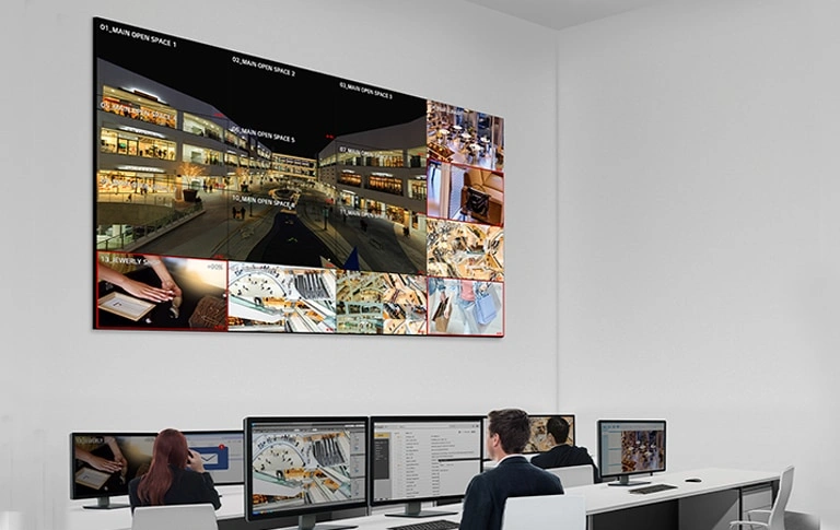 0.44mm even bezel video wall display