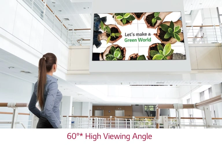 Higher viewing angle consistent picture quality