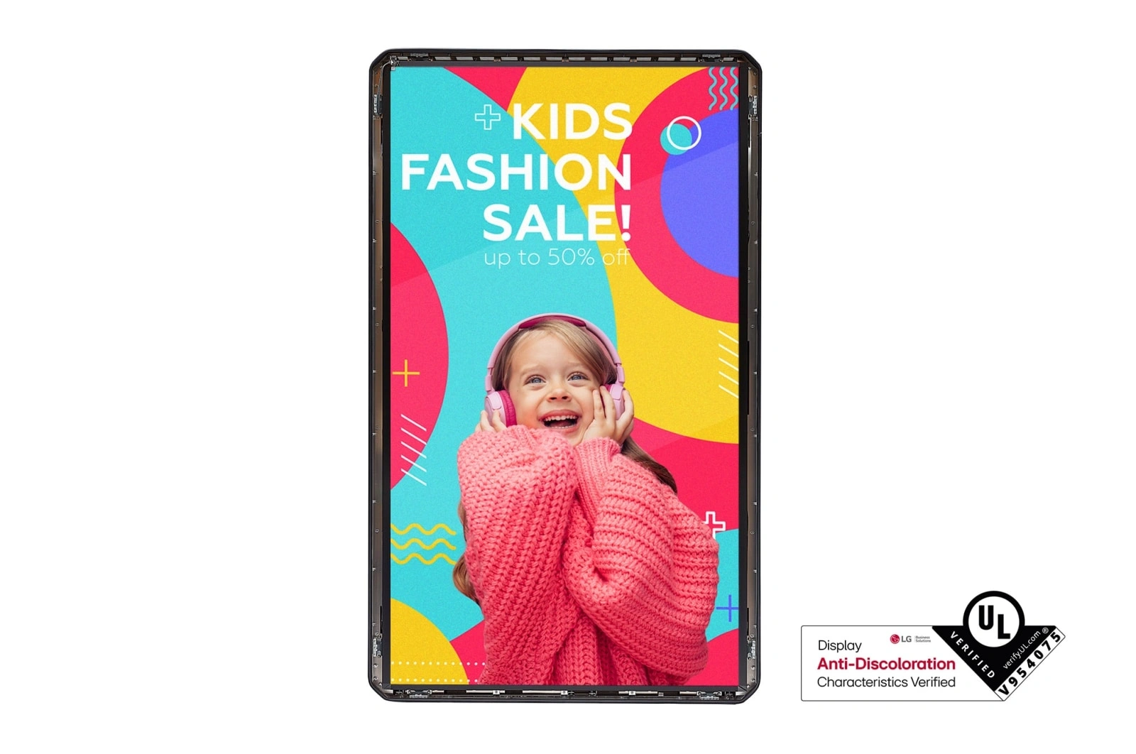 LG DIGITAL DISPLAY (XF3SK) 86" UHD HIGH BRIGHTNESS OPEN FRAME, 3300NITS, HDMI, DP, USB, LA