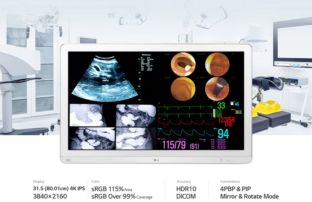 Large Display for Surgical Precision