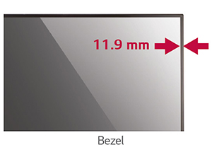 Slimmer Bezel