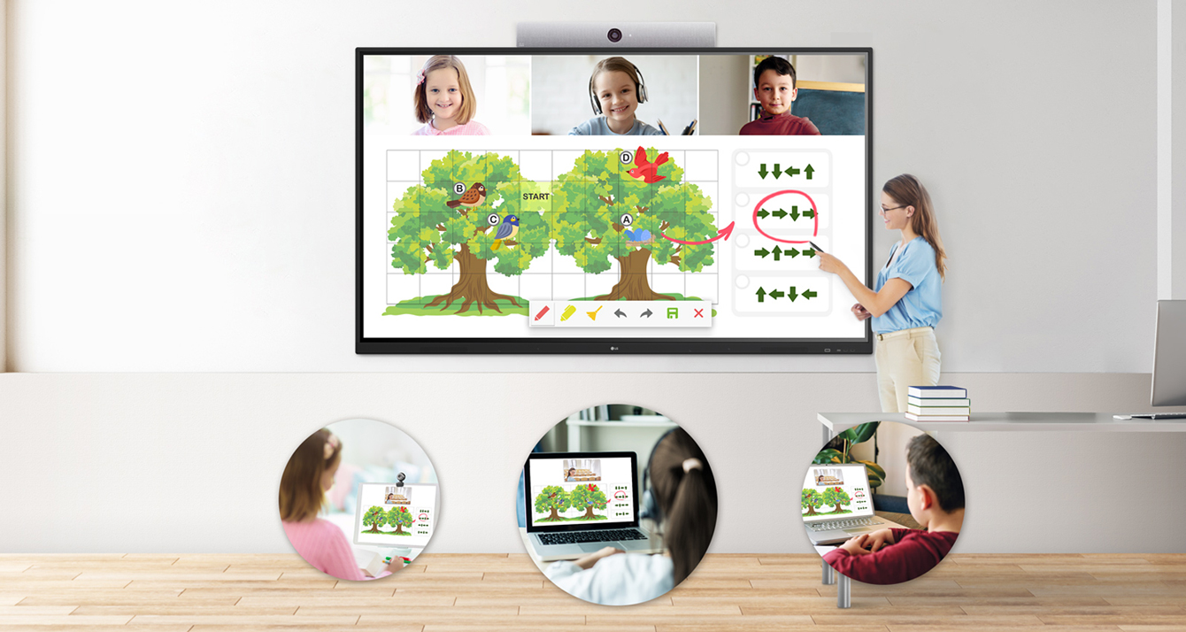 LG UHD IR Multi Touch Interactive Whiteboard