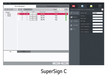 FREE SuperSign C for Remote Monitor and Control