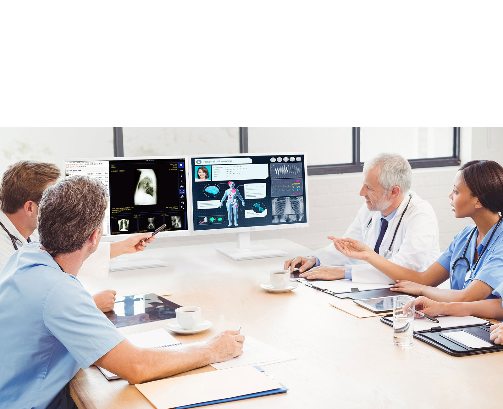 LG 24CK560N-3A All-in-One Thin Client for Healthcare