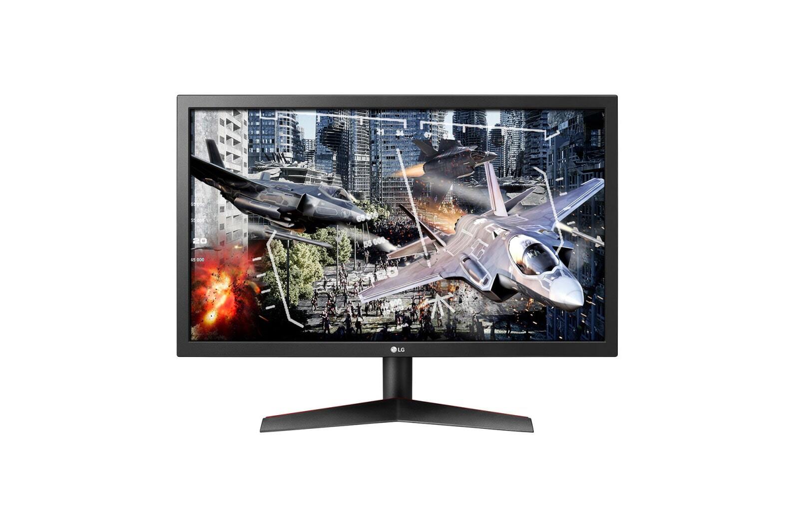 CommericalDisplayWorks.com LG 24GL65B-B 24 inch UltraGear® Full HD Gaming Monitor with Radeon FreeSync®