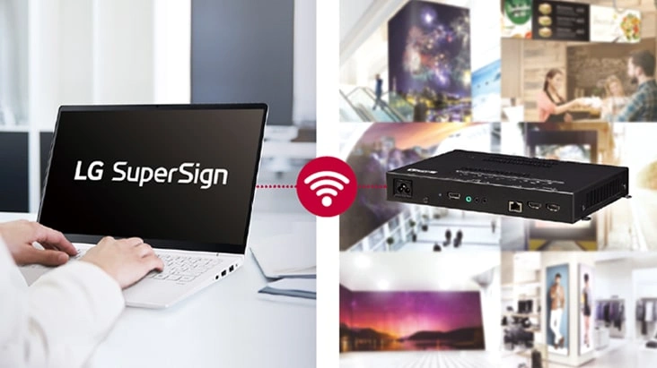 Compatibility with LG SuperSign Solutions