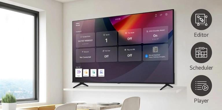 Convenient webOS platform