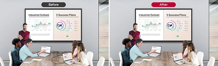 Wireless ScreenShare Feature for Seamless Meeting Environment