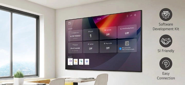 Convenient webOS platform interface