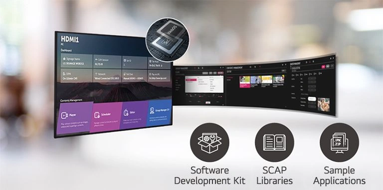 High-performance LG webOS 6.1 interface