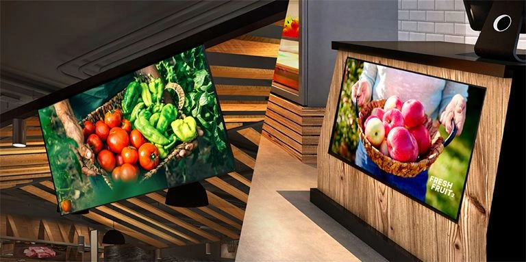 Adaptive viewing with face up down tilt support