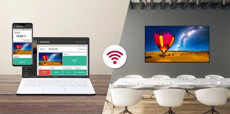 Remote monitoring and control interface