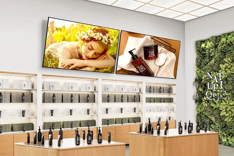 LG webOS FHD signage for 24/7 operation