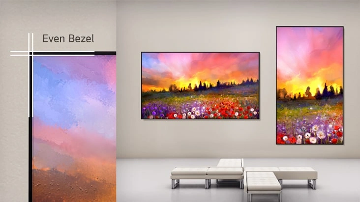 Even bezel design