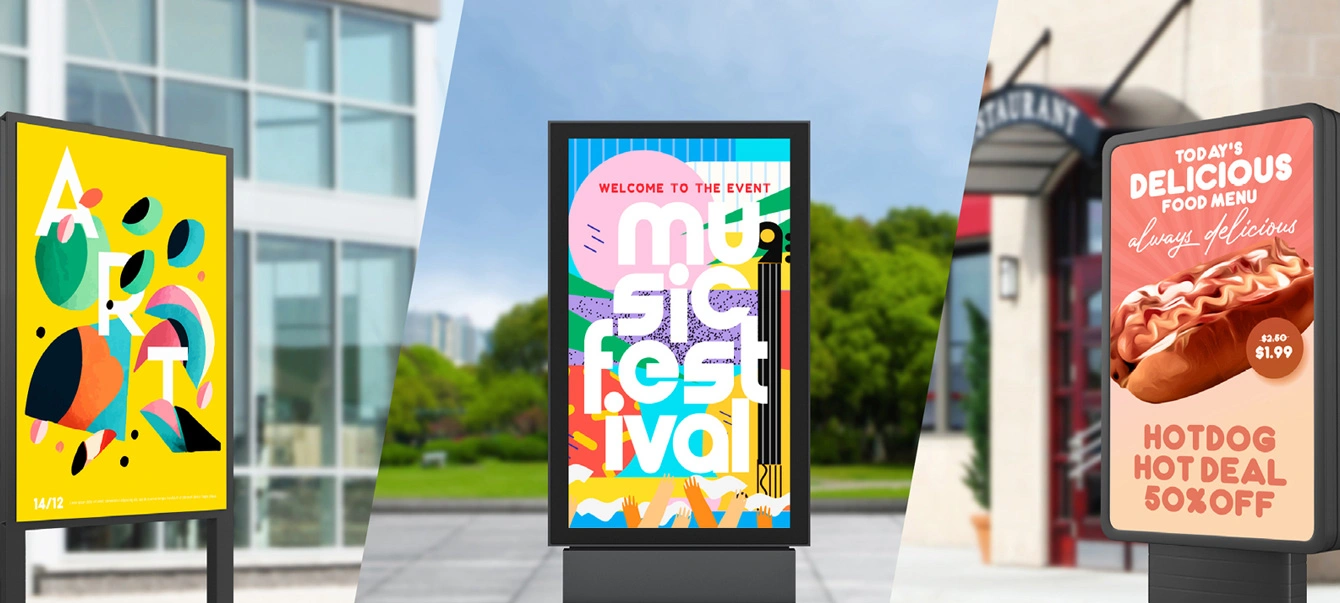 Open-frame Outdoor Display